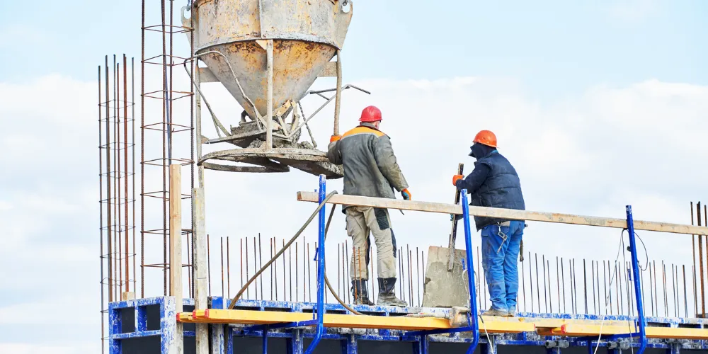 concrete slab and foundation work