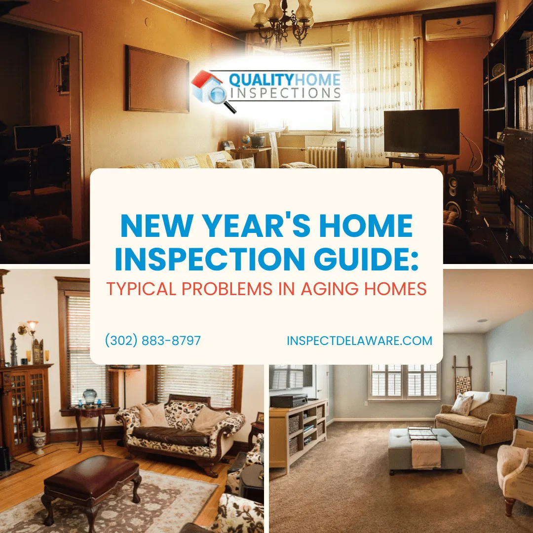 New Year’s Home Inspection Guide: Typical Problems in Aging Homes