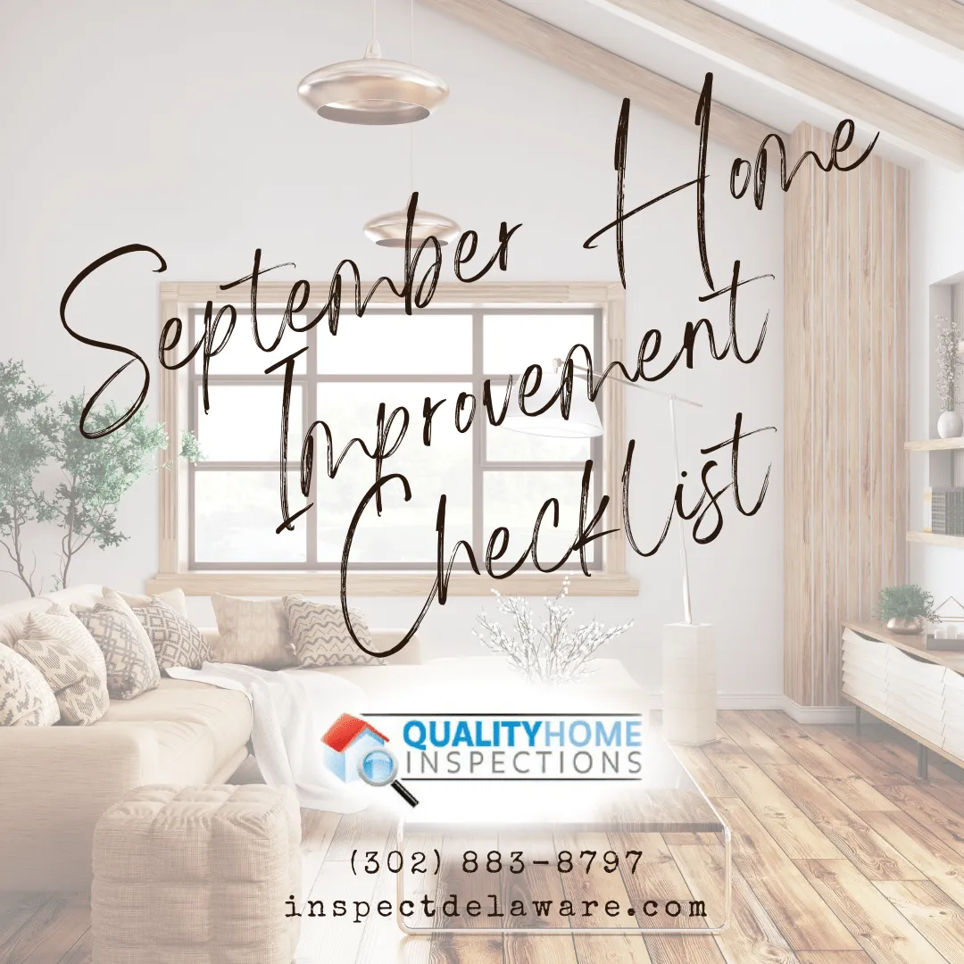 September Home Improvement Checklist