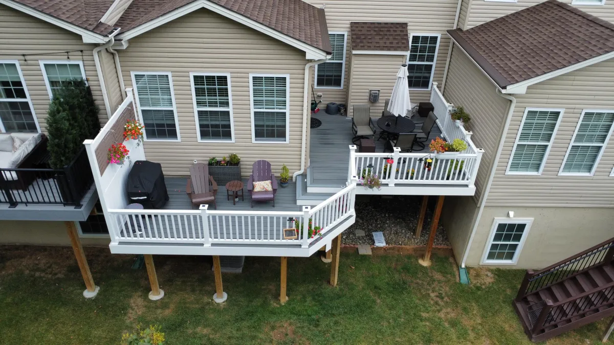Pergola Installation project 3 by Prime Decks in Wilmington, DE