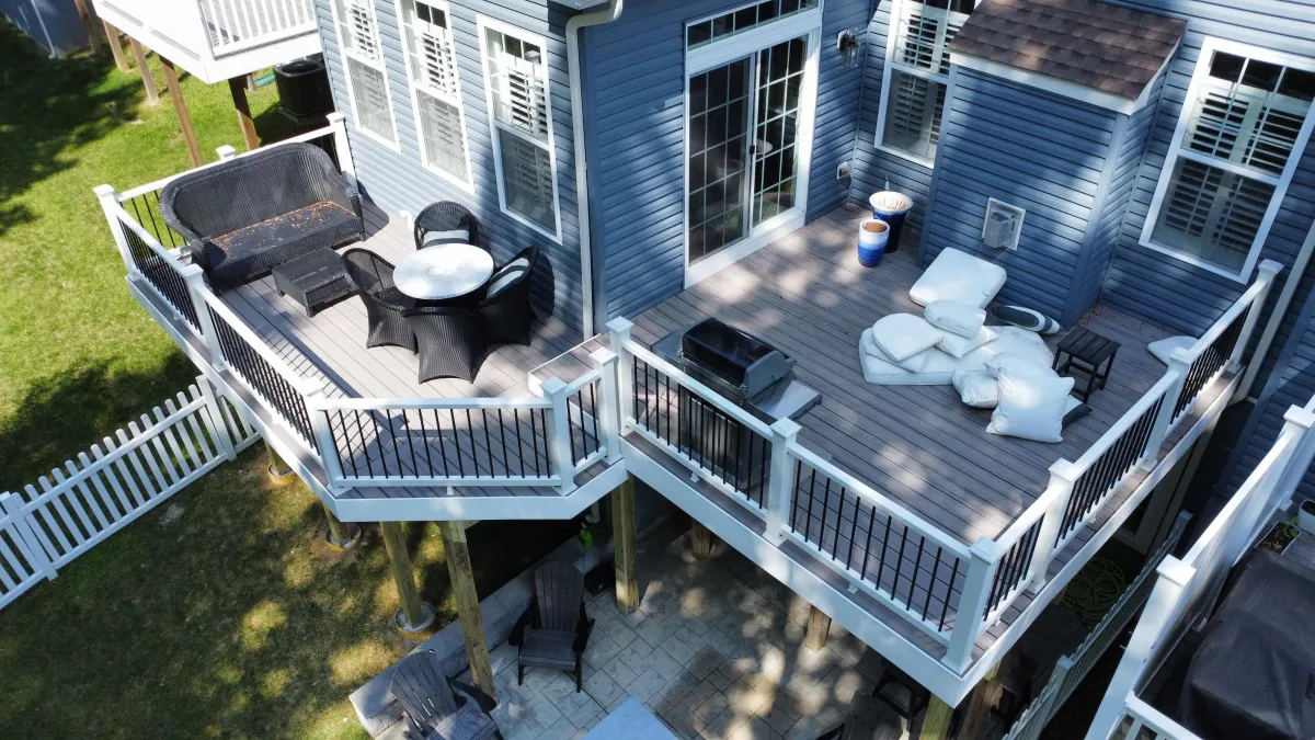 Deck Building project 5 by Prime Decks in Hockessin, DE