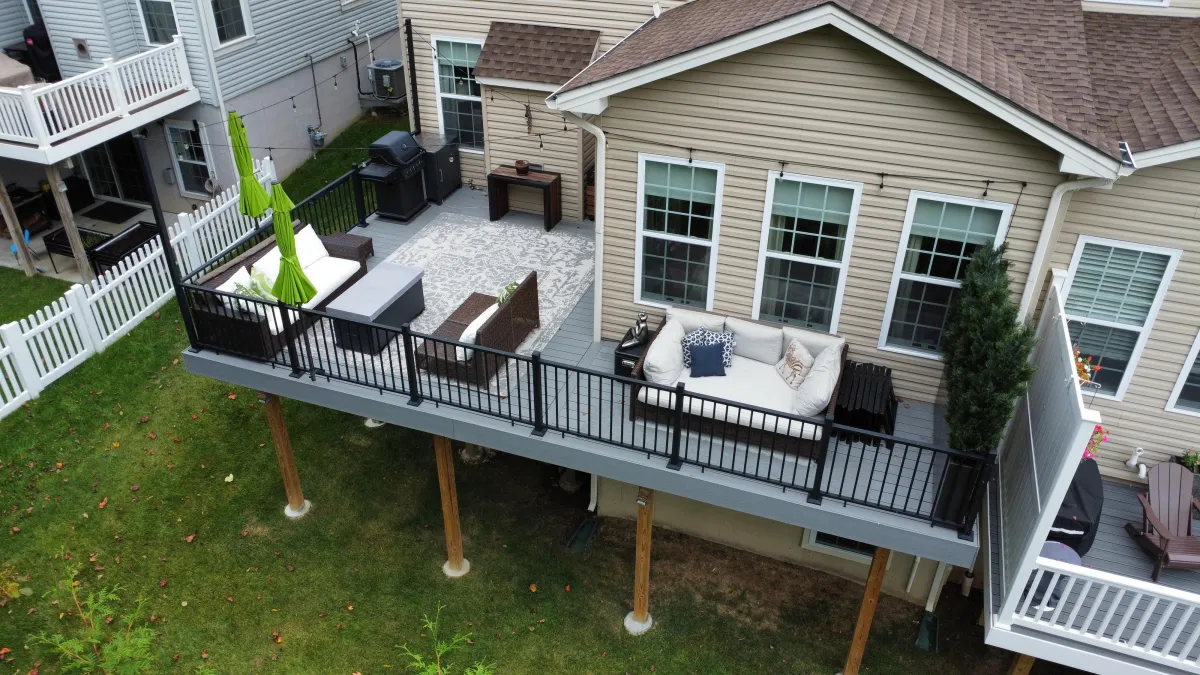 Deck Building project 3 by Prime Decks in Bear, DE
