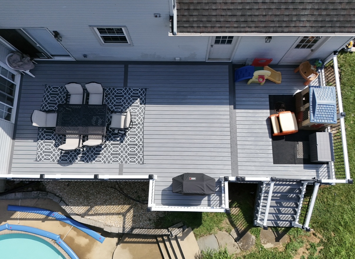 Deck building project 3 by Prime Decks in Wilmington, DE