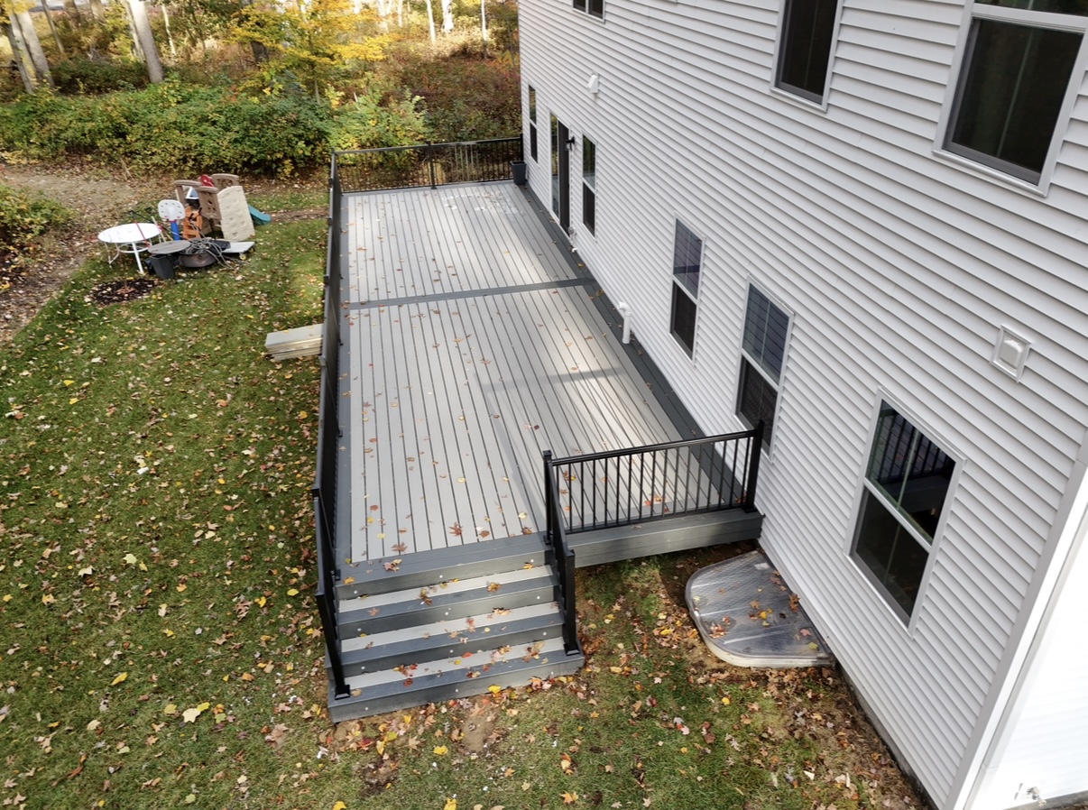 Deck building project 5 by Prime Decks in Wilmington, DE