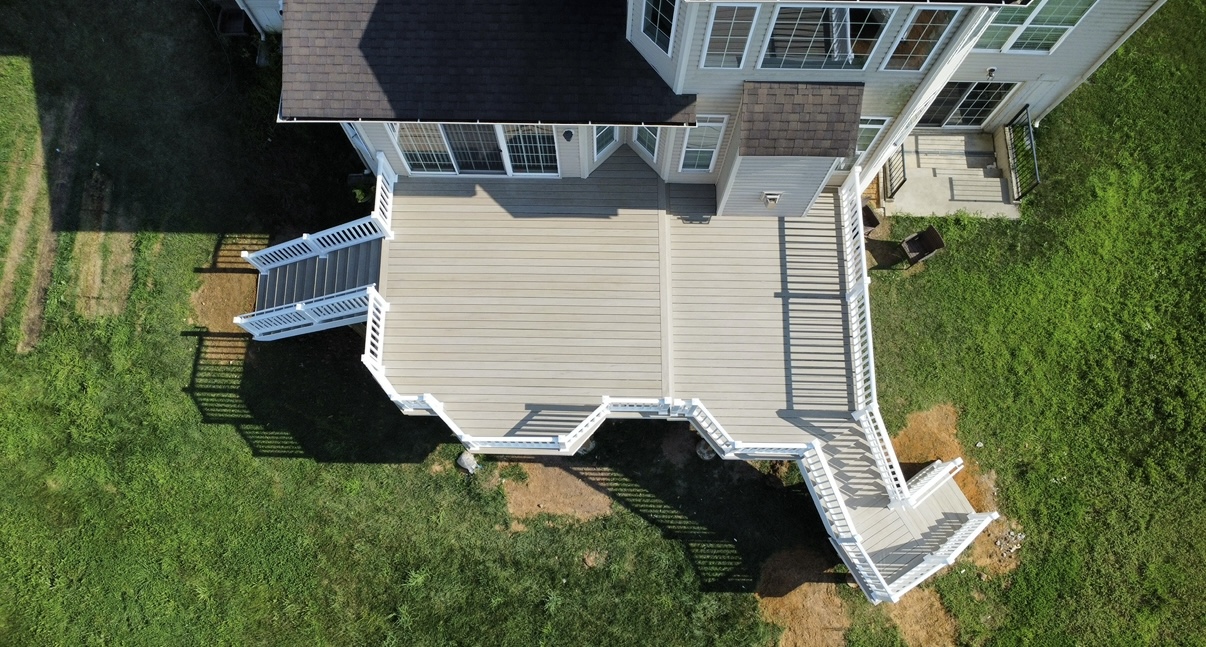 Deck building project 11 by Prime Decks in Wilmington, DE