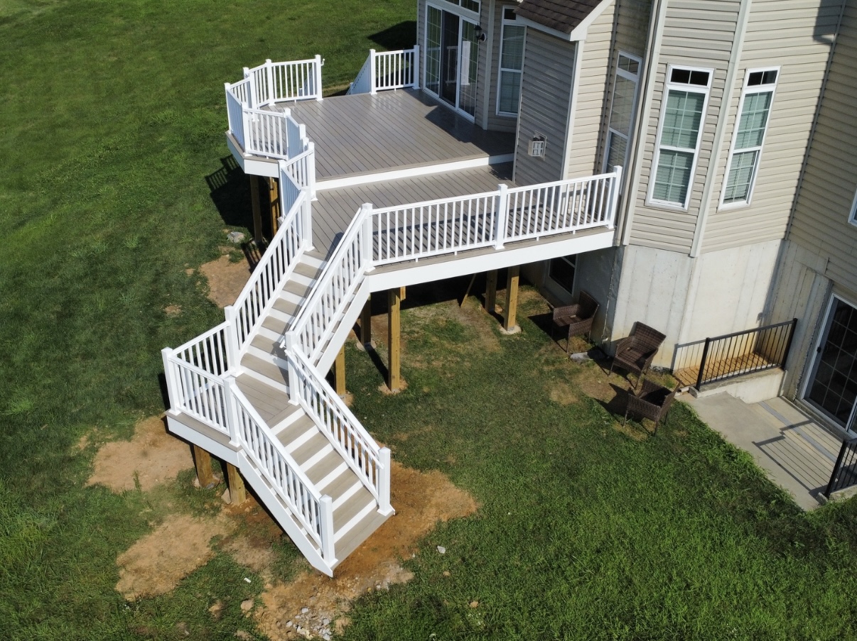 Deck building project 7 by Prime Decks in Wilmington, DE