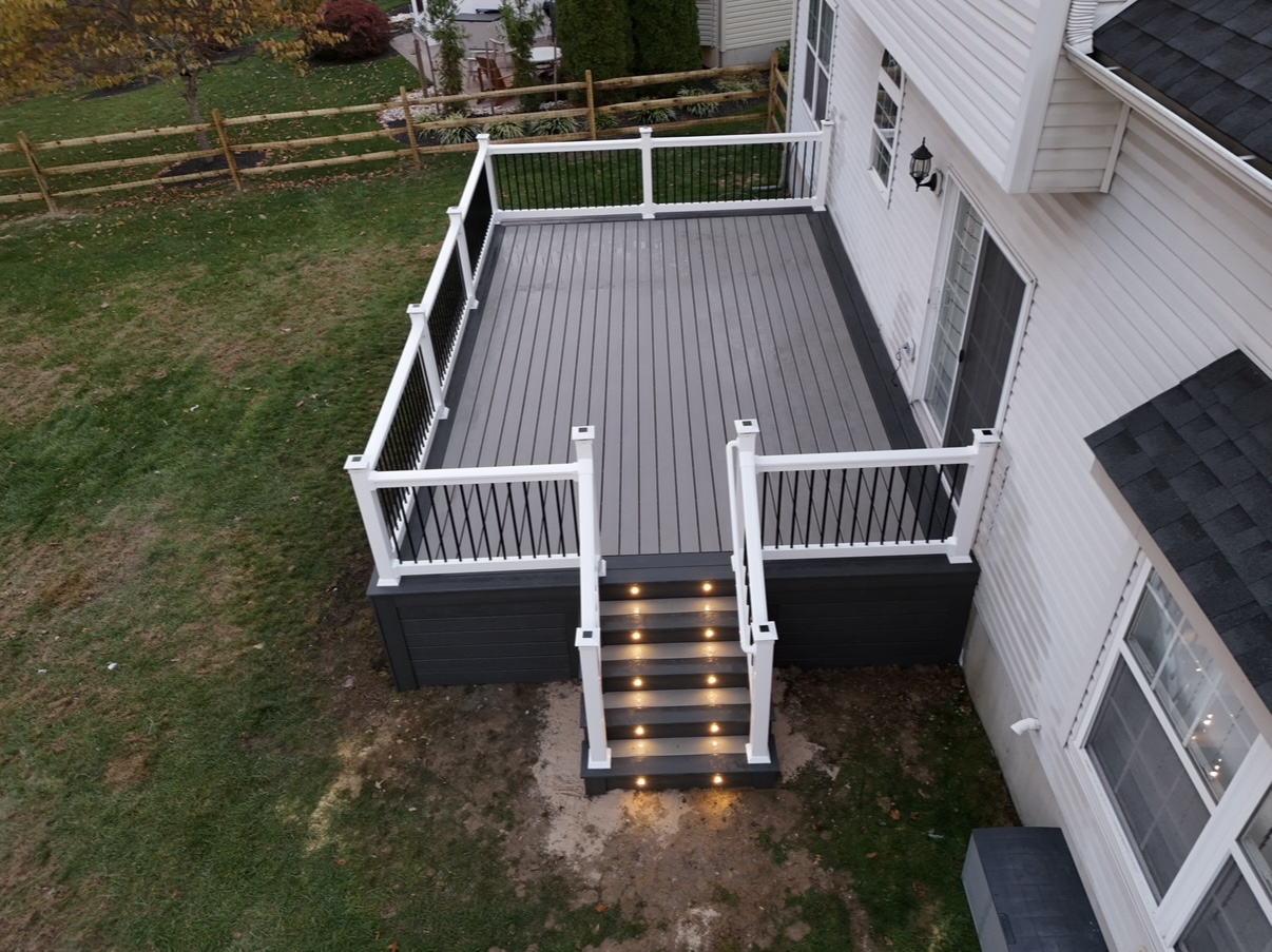 Deck building project 12 by Prime Decks in Wilmington, DE