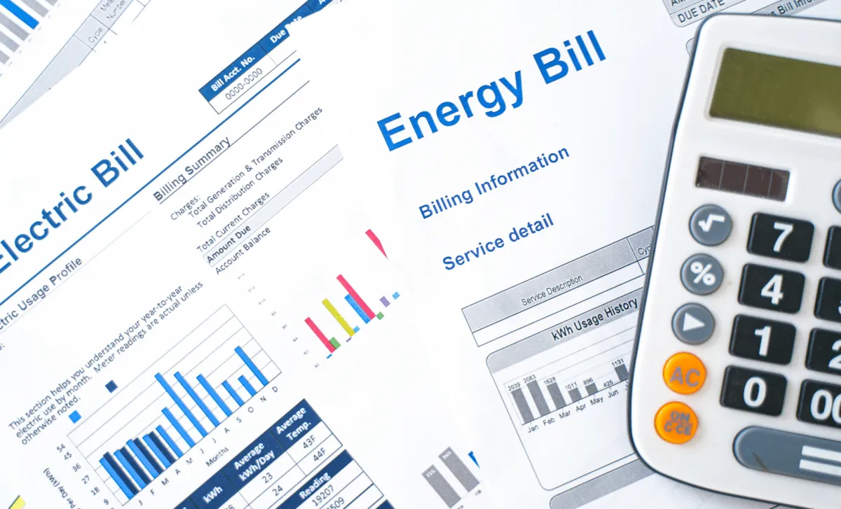 Image of an energy bill