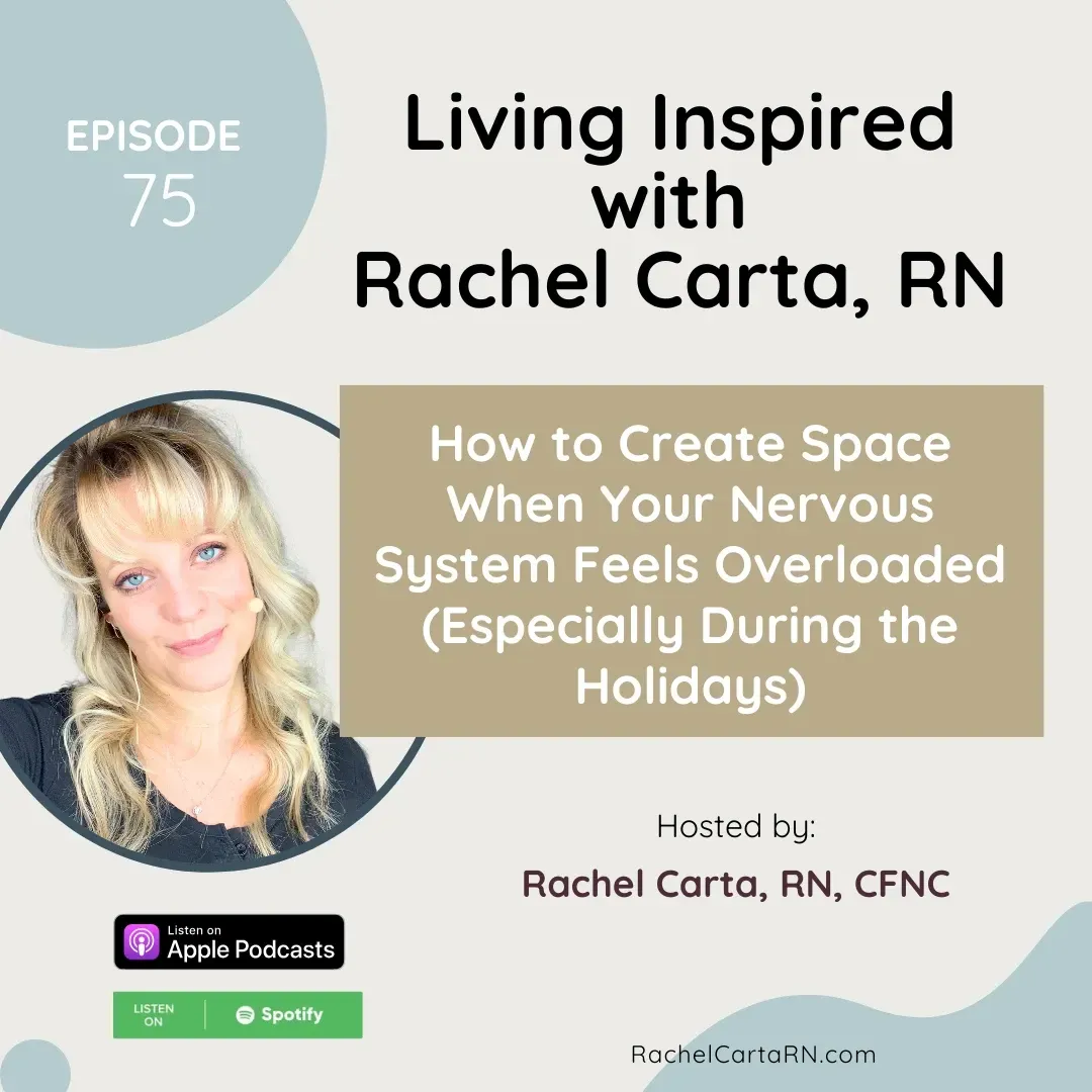 How to Create Space When Your Nervous System Feels Overloaded (Especially During the Holidays)