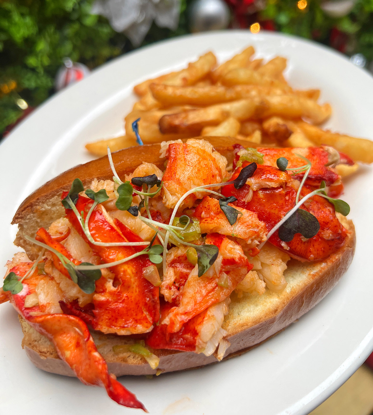 Lobster Roll at Loreley Beer Garden