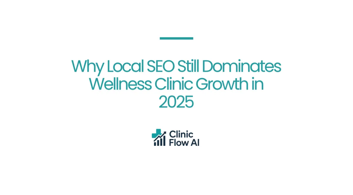 Clinic Flow AI blog cover: How to Become the Go-To Wellness Expert