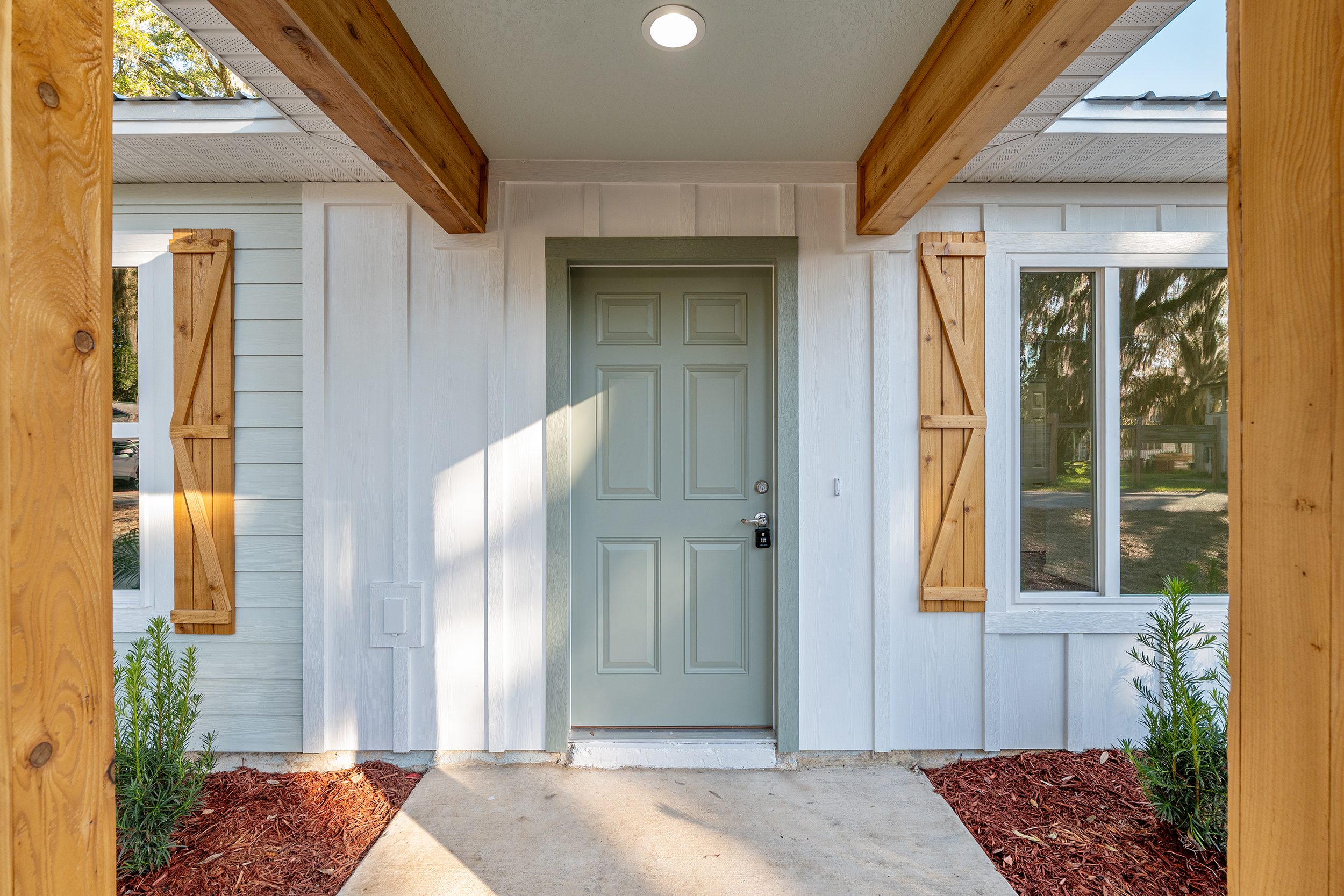 New Build in Central Florida, Dovetail front door view, 3 beds 2 baths home in Ocala, sebring,