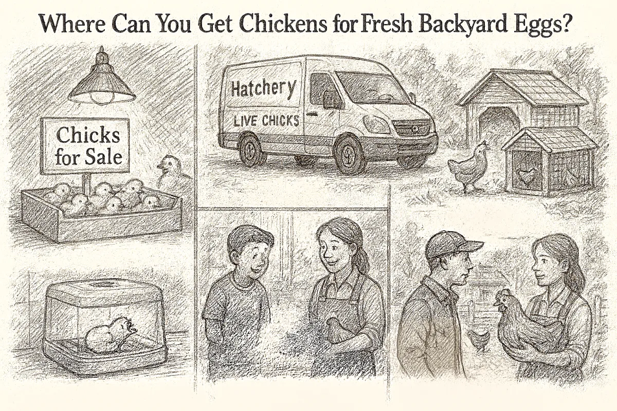 Where Can You Get Chickens for Fresh Backyard Eggs?