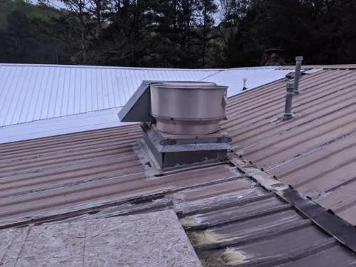 metal roof top