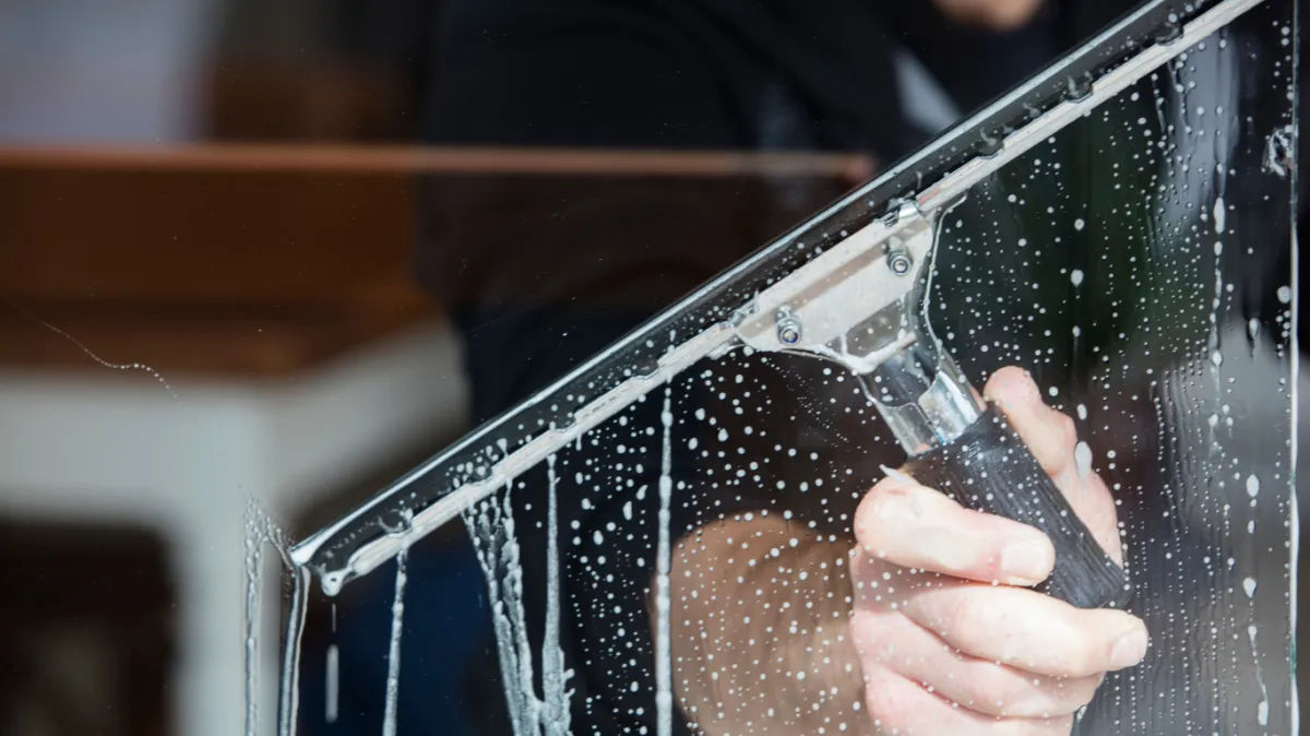 Lavage de vitres