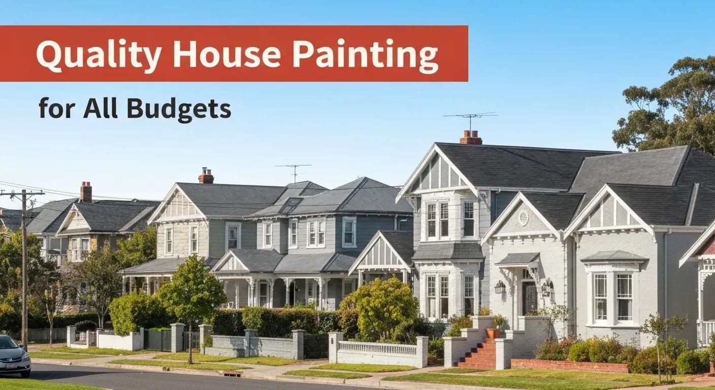 Quality House Painting for All Budgets