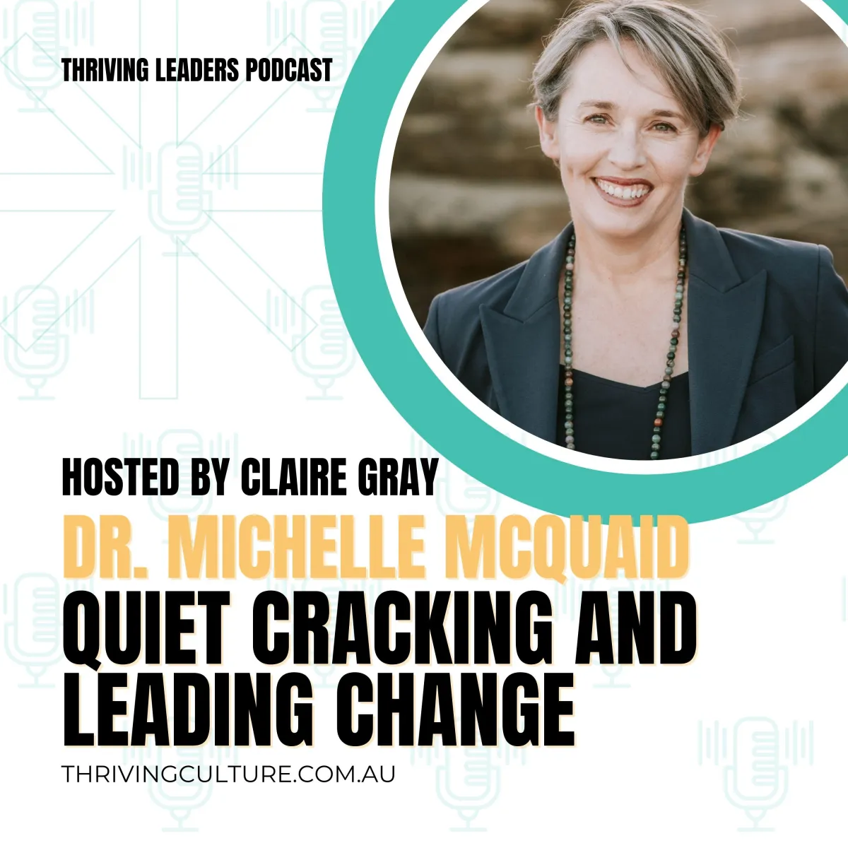 Quiet Cracking and Leading Change with Dr Michelle McQuaid