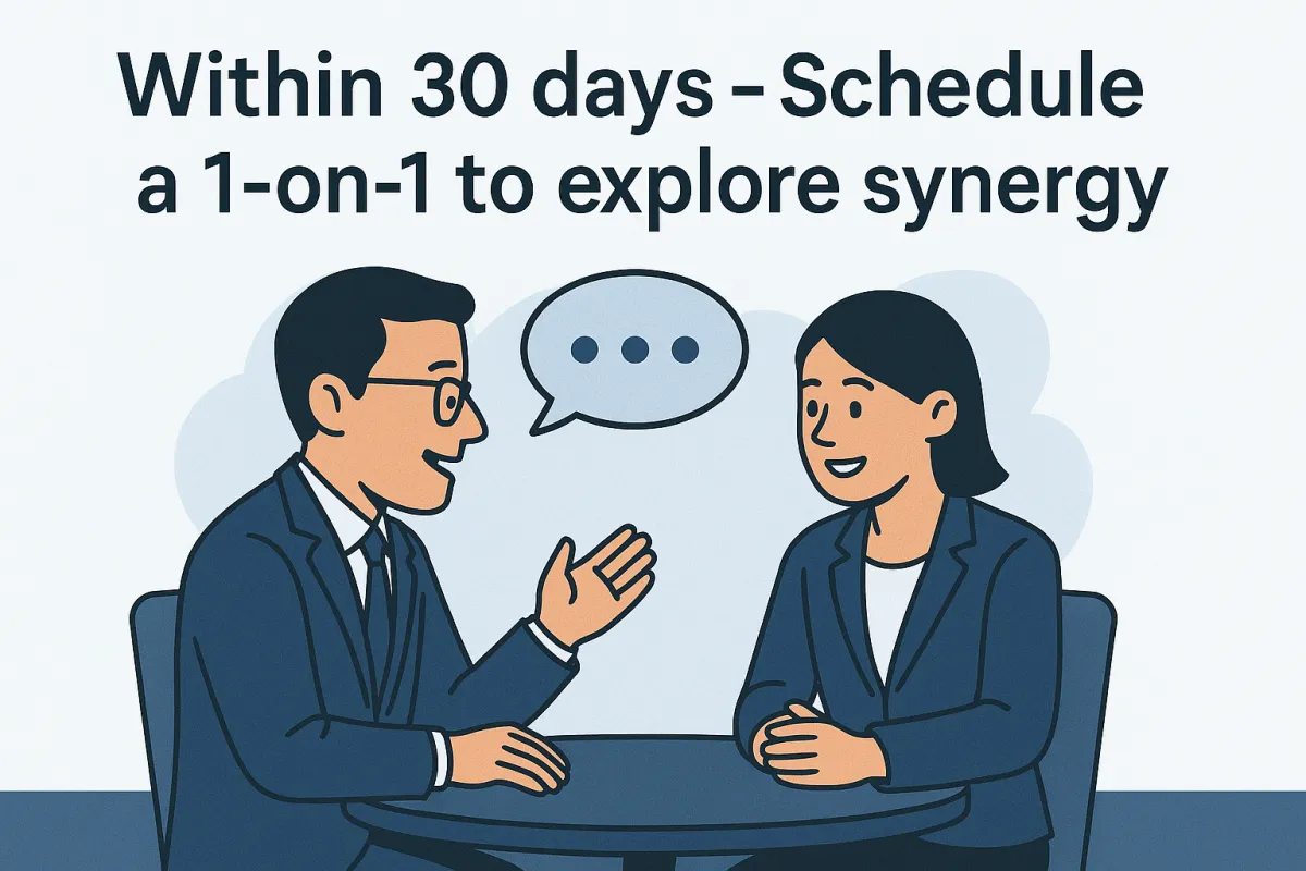 Before Day 30 – The Non-Sales Sales Meeting