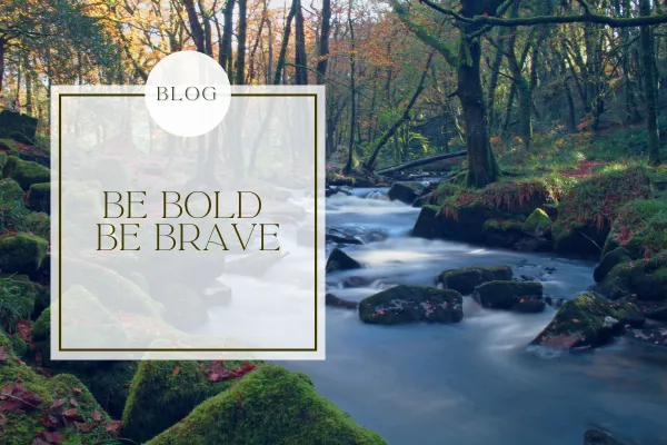 Be bold, be brave