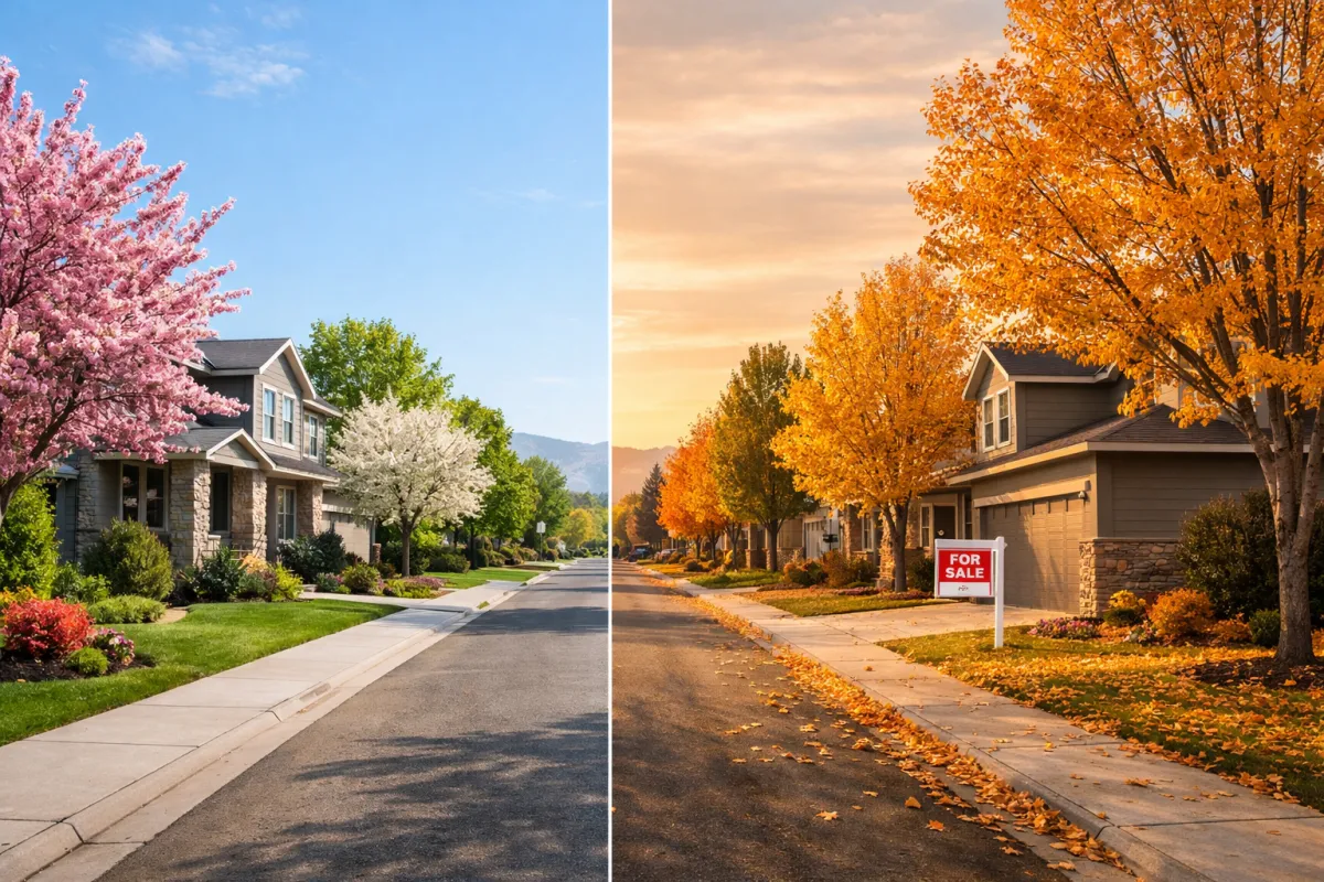 Best Time to Sell Your Boise Home: Spring vs Fall (The Data Will Surprise You)