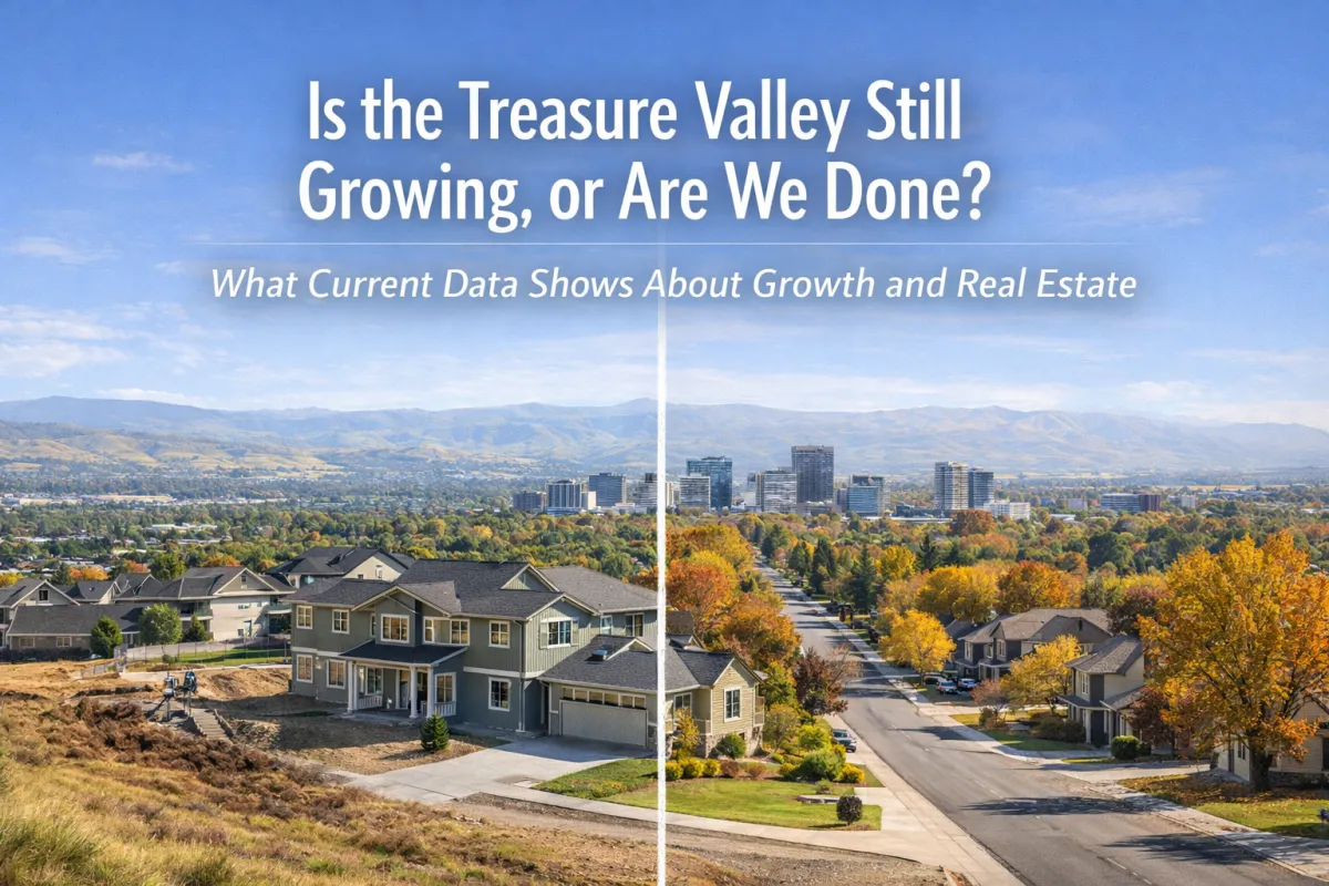 Is the Treasure Valley Still Growing