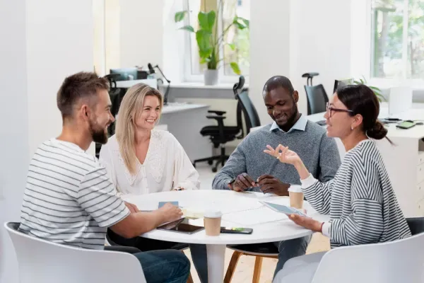 A person planning or brainstorming potential problems before a talk