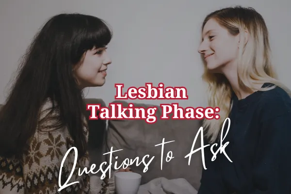 girlfriends looking at each other