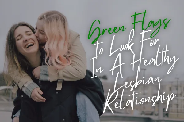 woman kissing her girlfriend