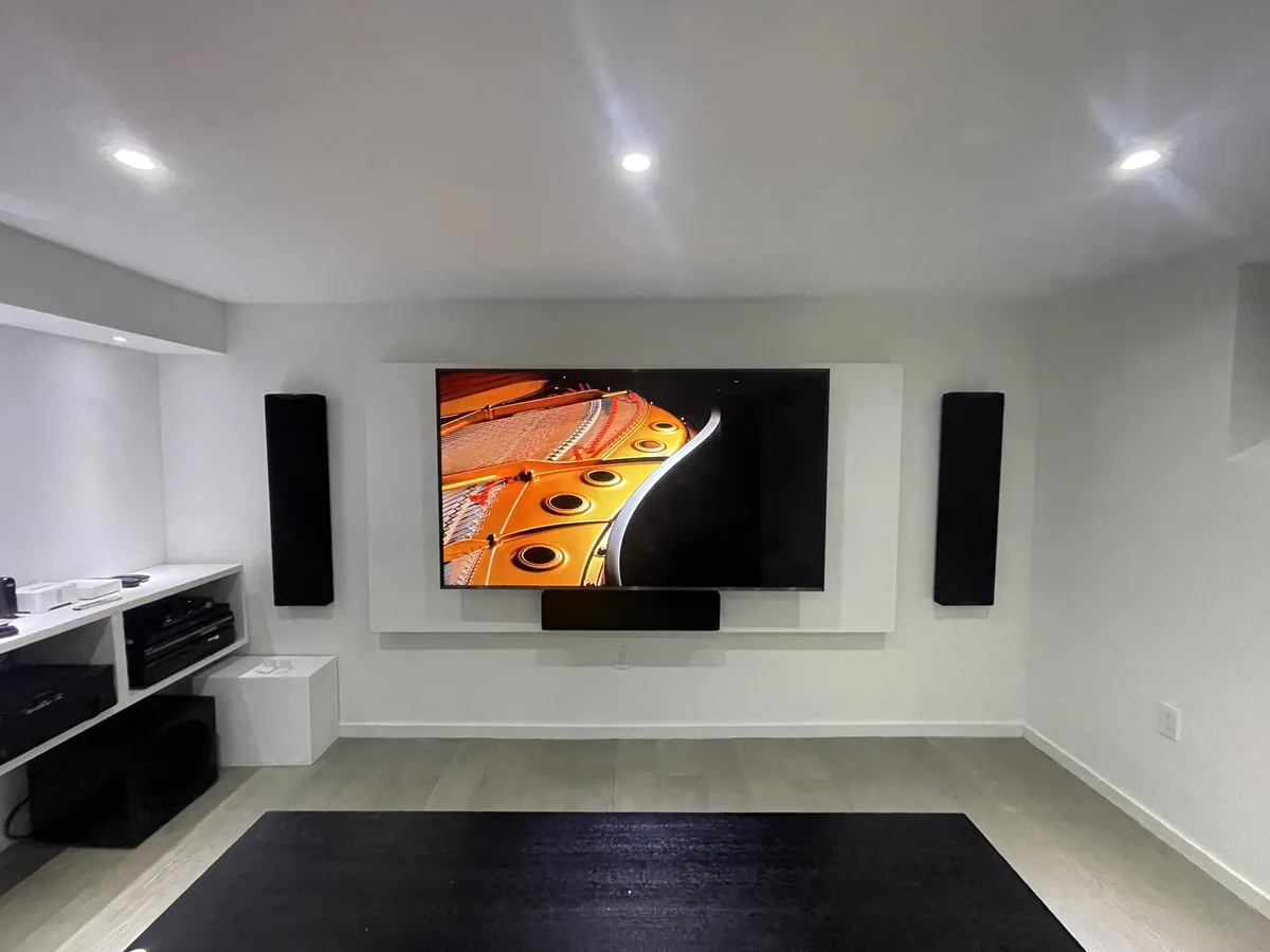 Custom Wood Feature Wall