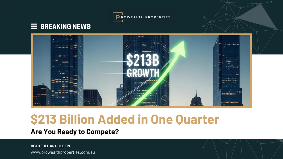 $213 Billion Added in One Quarter  Are You Ready to Compete