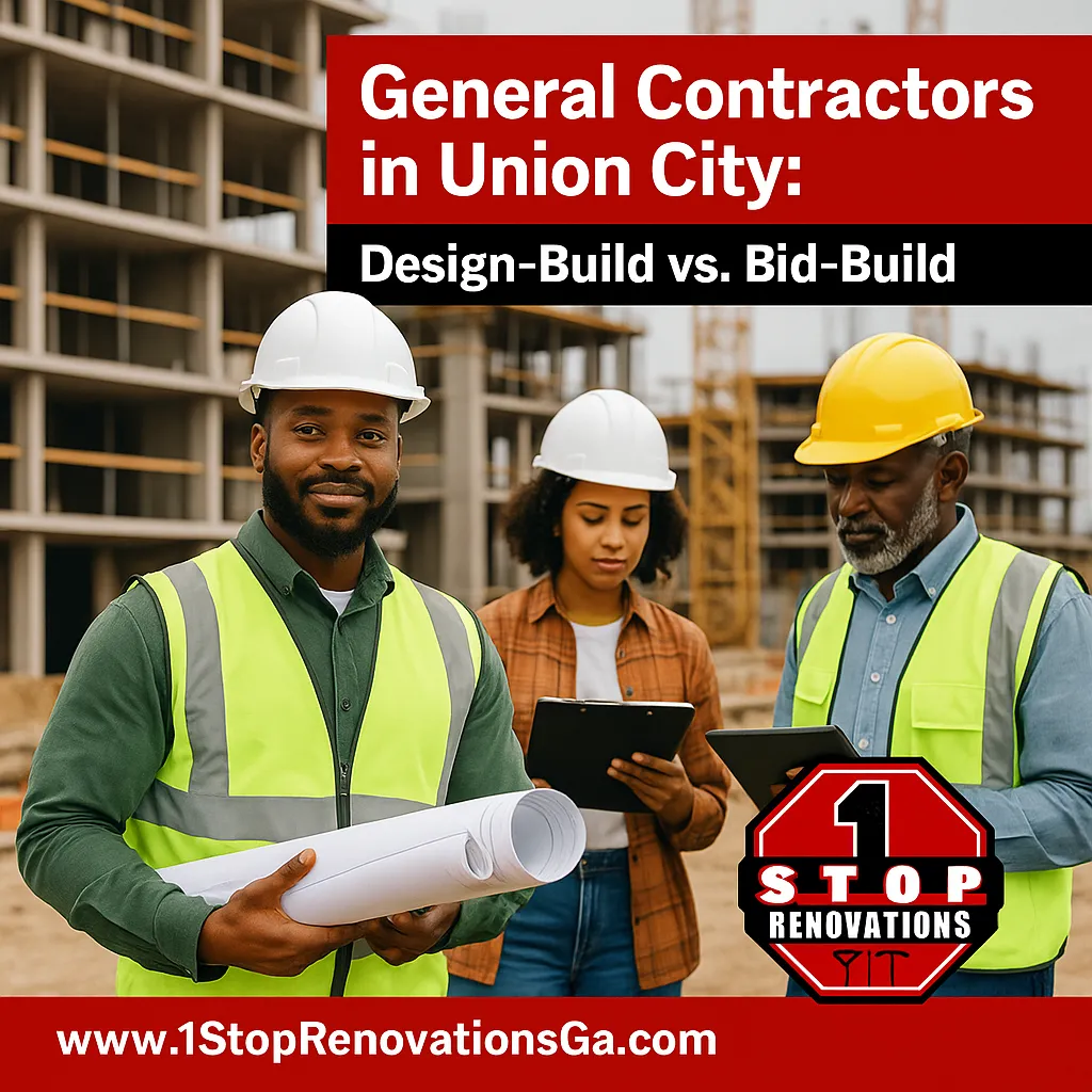 General Contractors in Union City: Design-Build vs. Bid-Build