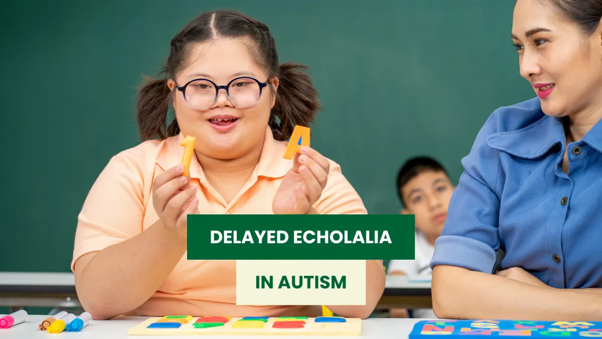 Delayed Echolalia in Autism