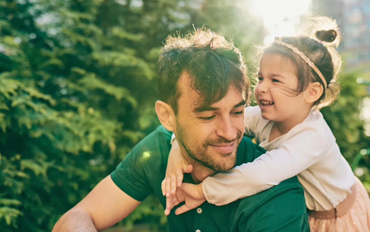 father and daughter