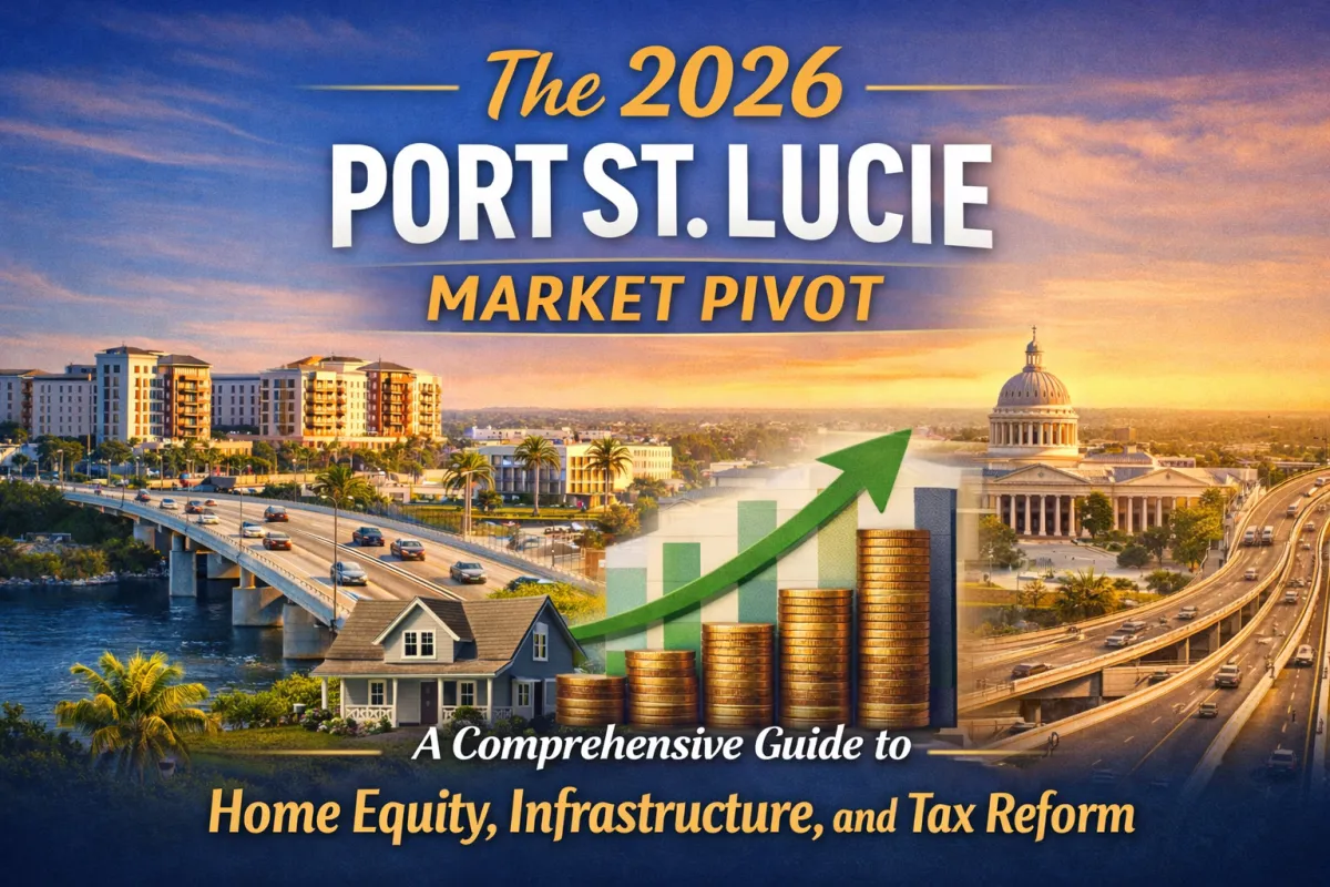The 2026 Port St. Lucie Market Pivot: A Comprehensive Guide to Home Equity, Infrastructure, and Tax Reform