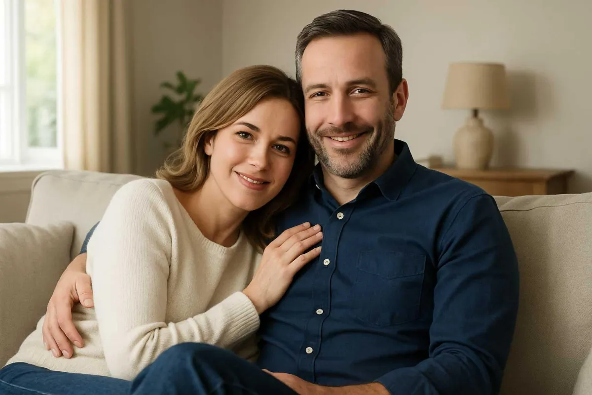 white-happy-christian-married-couple-at-home