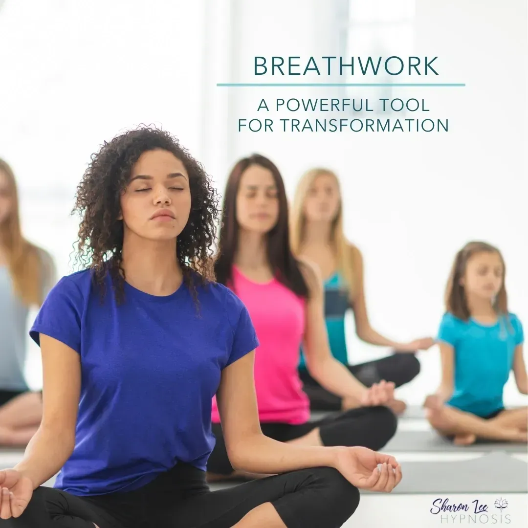 Breathwork - women meditating