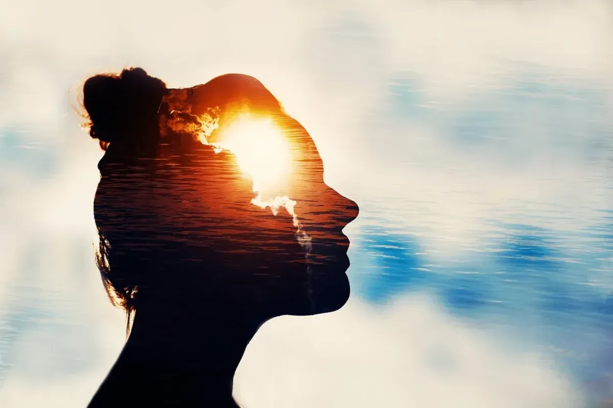 subconscious mind- woman abstract