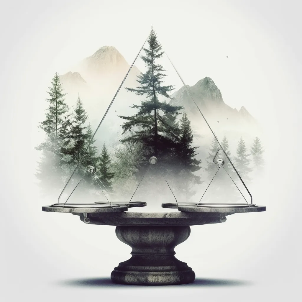 Finding Balance in the Wild by DigiVisionArtDesign