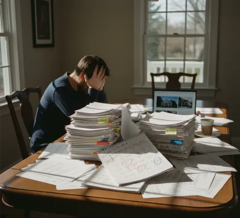 The Emotional Rollercoaster of Buying & Selling at the Same Time