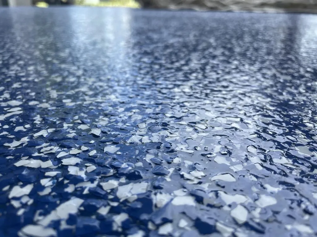 flake epoxy flooring