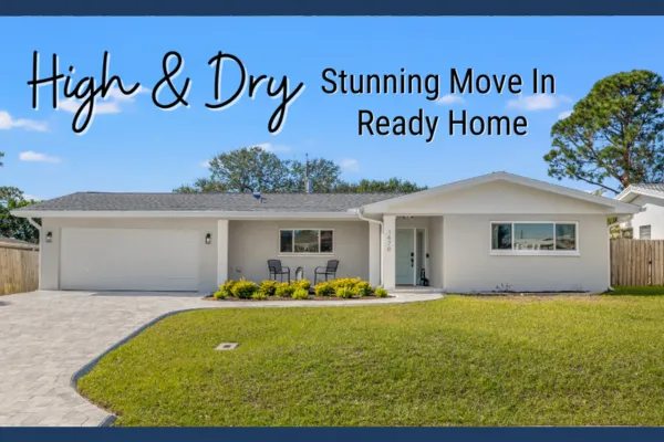 High & Dry, Move In Ready, Stunning 3/2 Home in Largo, FL