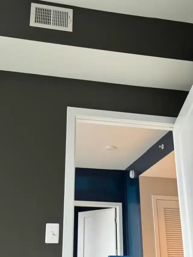 Trim painting - interior painting - Liberty Painting