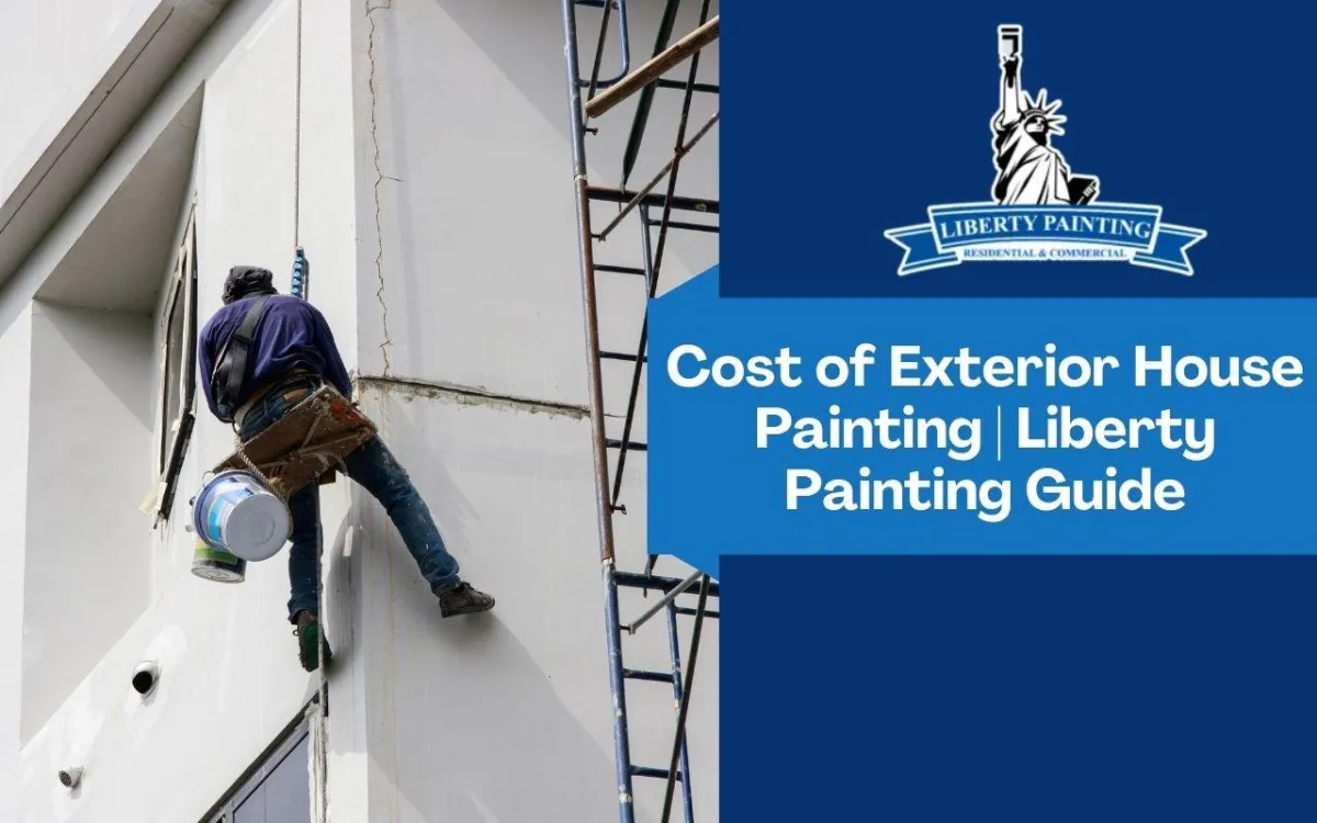 Freshly painted two-story home in Arlington, VA