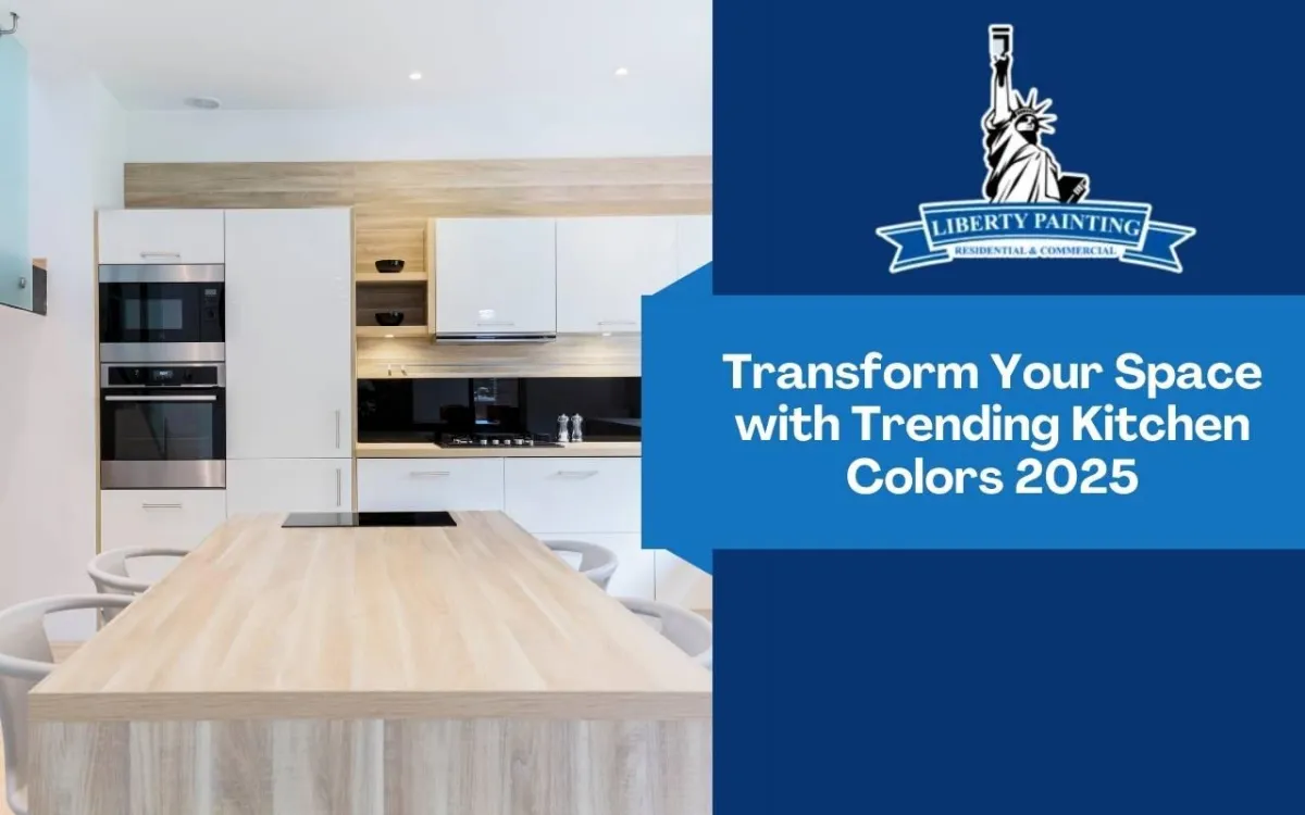 Trending kitchen colors 2025 two tone cabinet ideas