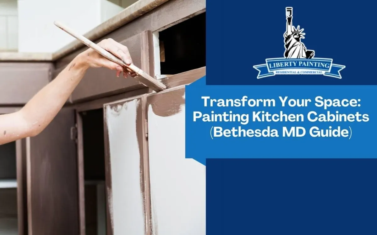 Painting kitchen cabinets Bethesda MD with modern color palettes