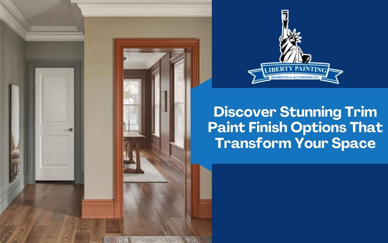 Satin trim paint finish options creating a subtle glow