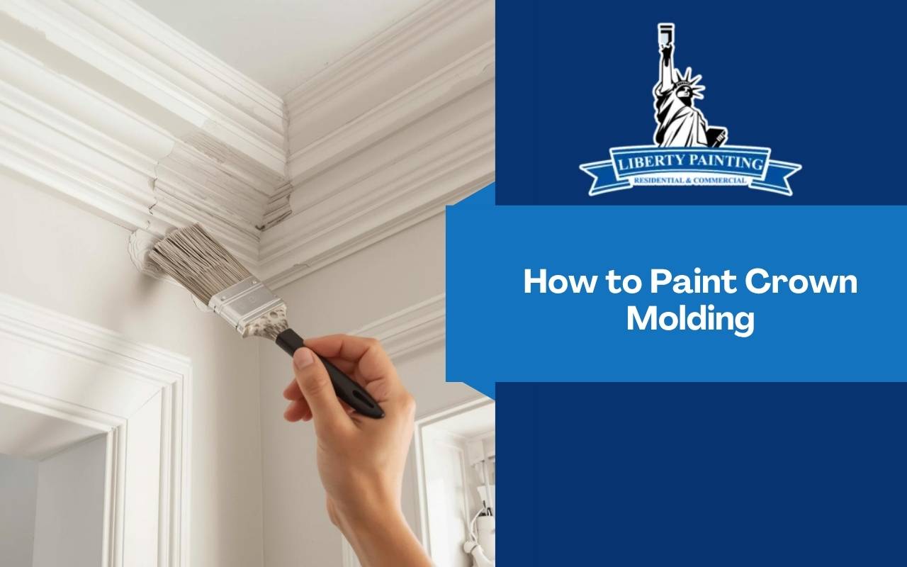 Essential tools for painting crown molding