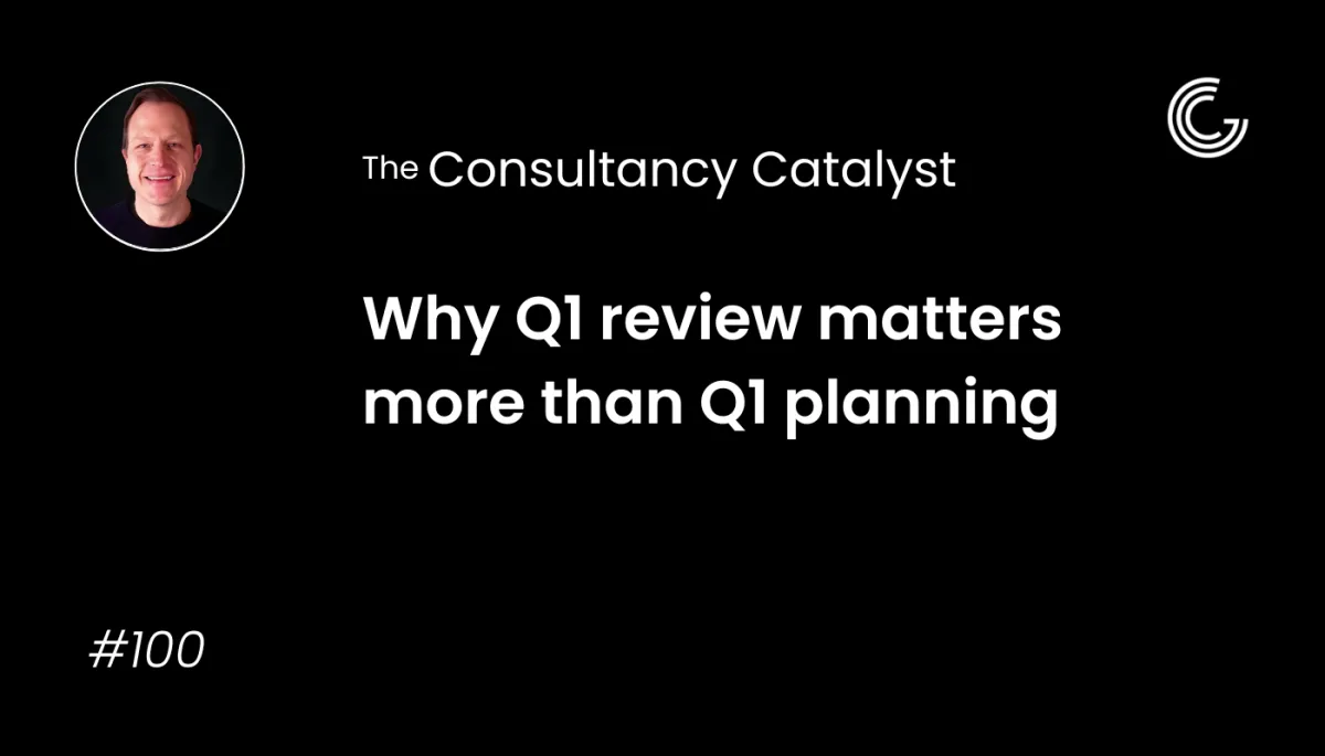 Why Q1 review matters more than Q1 planning