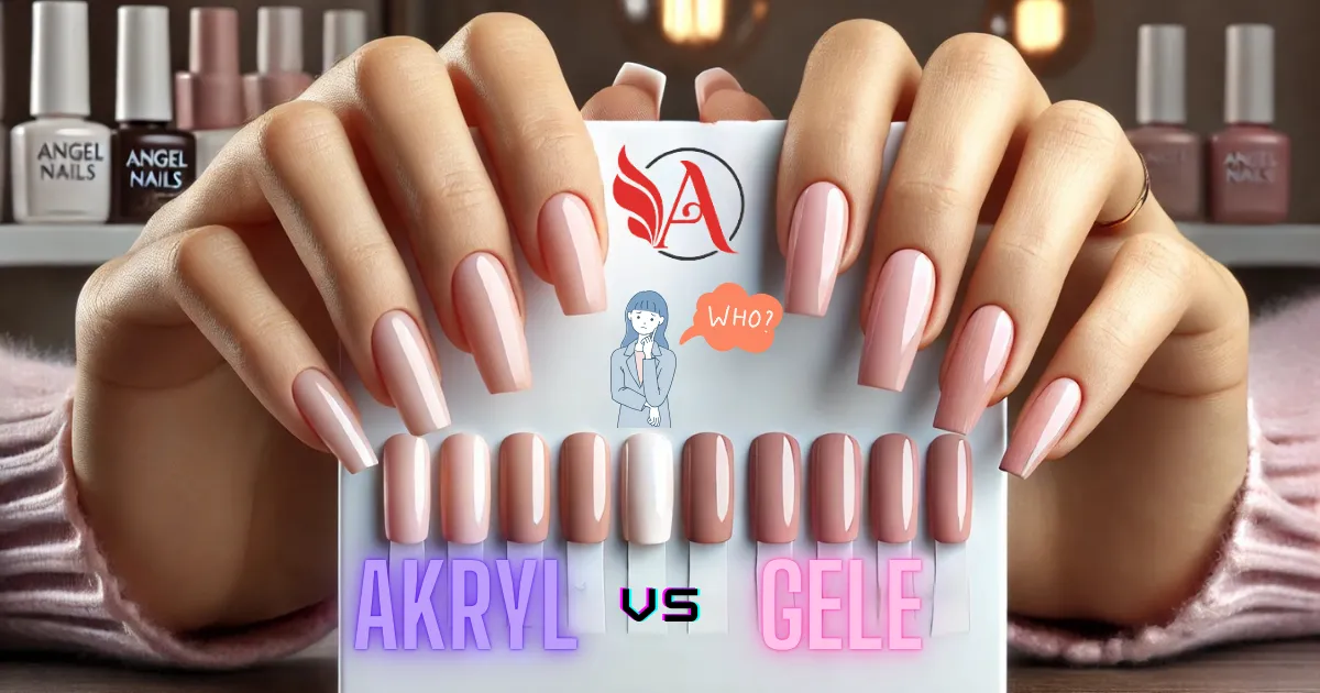 akryl eller gele negler angel nails supply