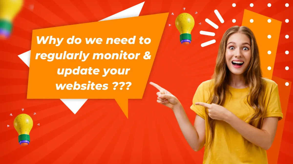 monitor and update website